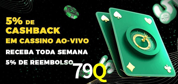 Promoções do cassino ao Vivo 79Q